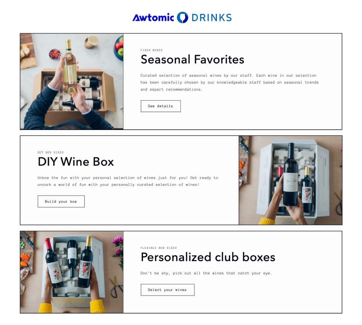 Automic & Drinks Wine Clubs